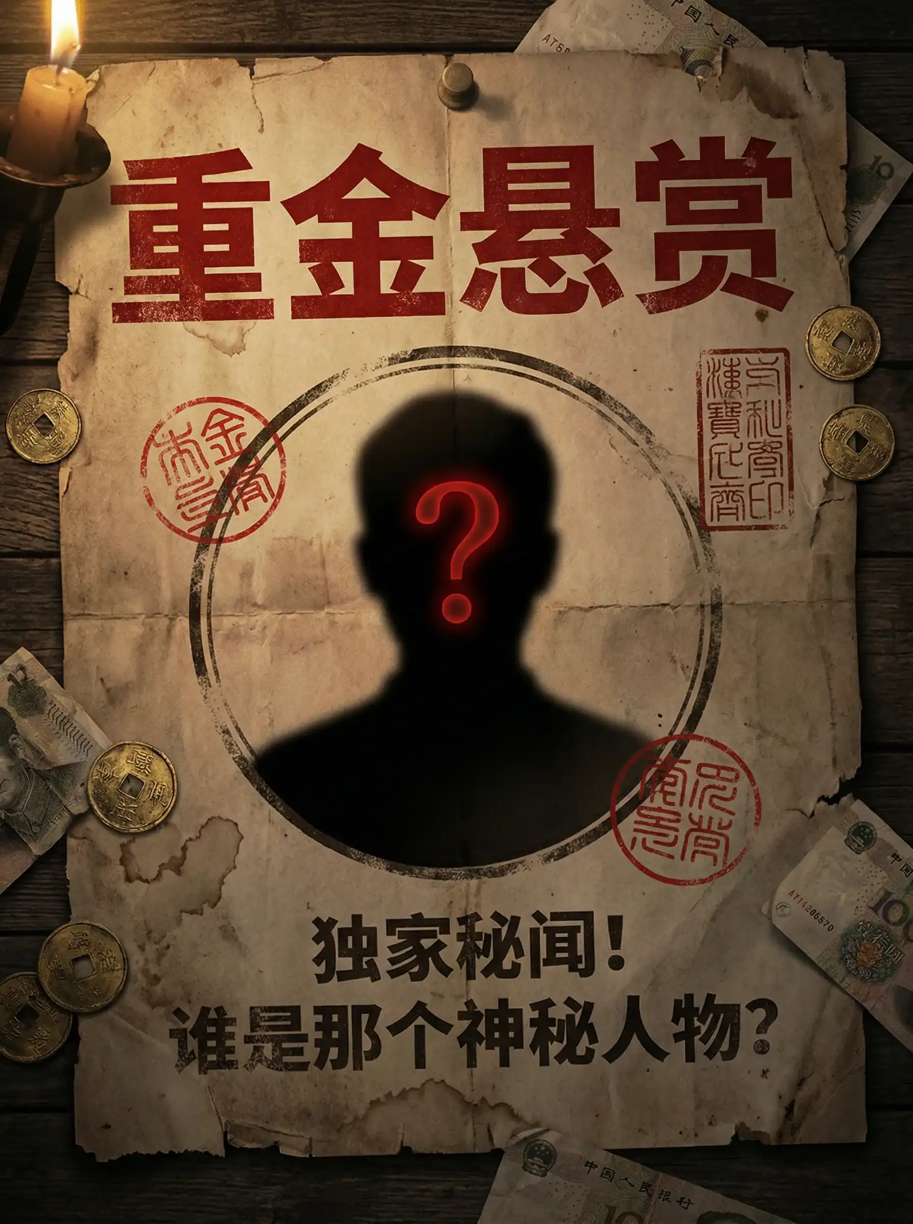中文资源网 - 重金悬赏线索征集令